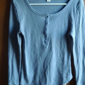 Light Blue Henley